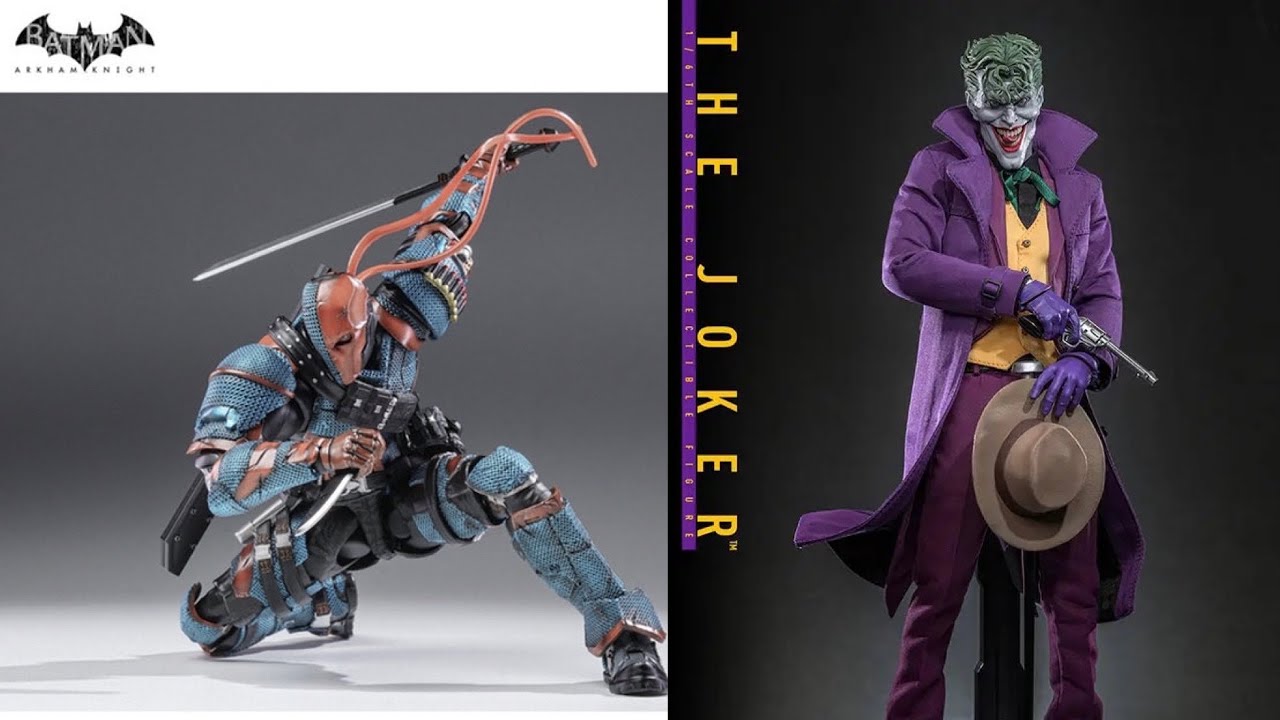 New Hot Toys Killing Joke Joker & Deathstroke LPZZ action figures