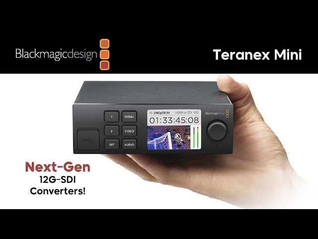 Blackmagic Design Teranex Mini: The World's Most Versatile