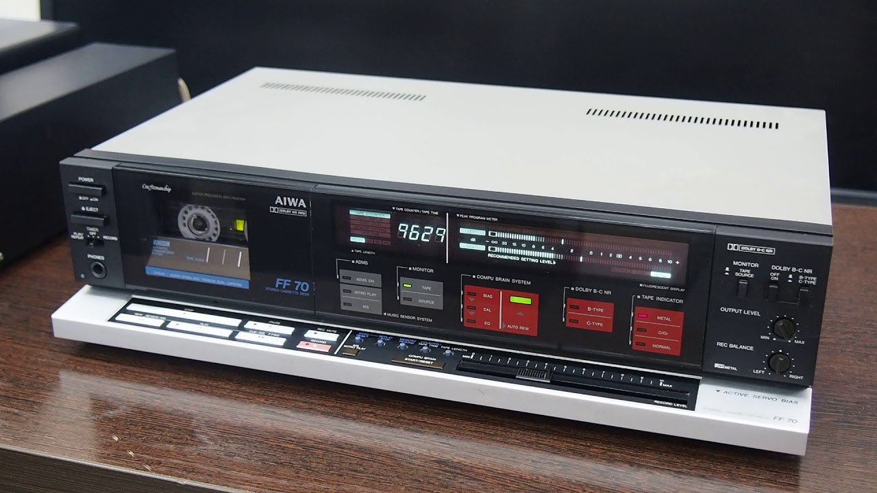 AIWA AD-FF70 ￥84,800(1982年頃) - YouTube
