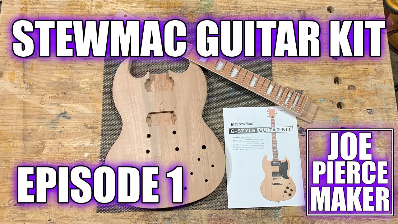 Stewart MacDonald Guitar Kit - Episode 1 - YouTube