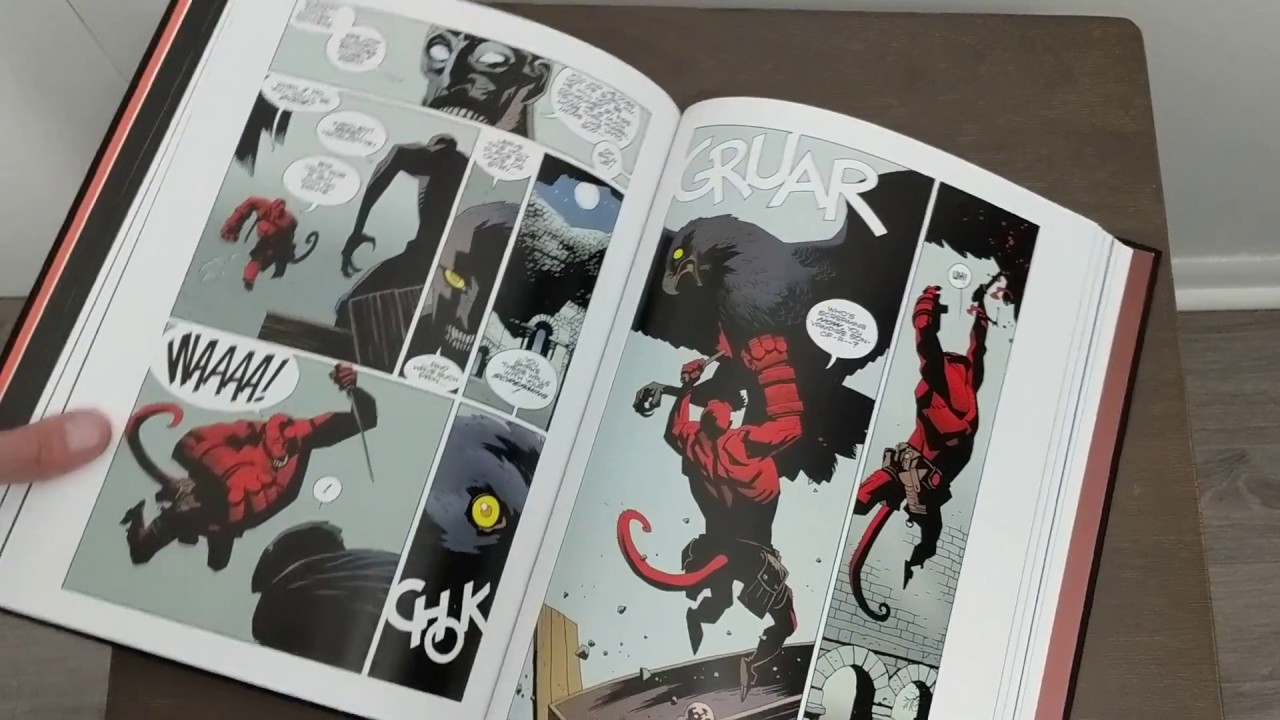 Hellboy Library Volume 1 Unboxing - YouTube