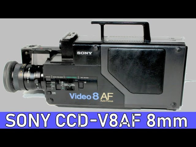 SONY CCD V8AF 8mm Video Camera - YouTube