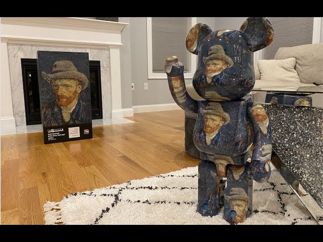 Van Gogh Self Portrait 1000% BE@RBRICK Unboxing Video / Best