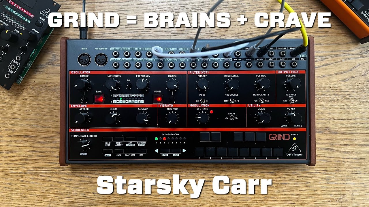 Behringer GRIND セミモジュラーシンセサイザー BEHRINGER（ベリンガー