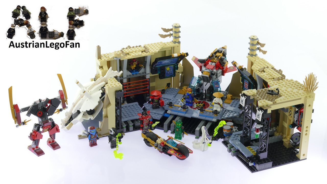 Lego Ninjago 70596 Samurai X Cave Chaos - Lego Speed Build Review