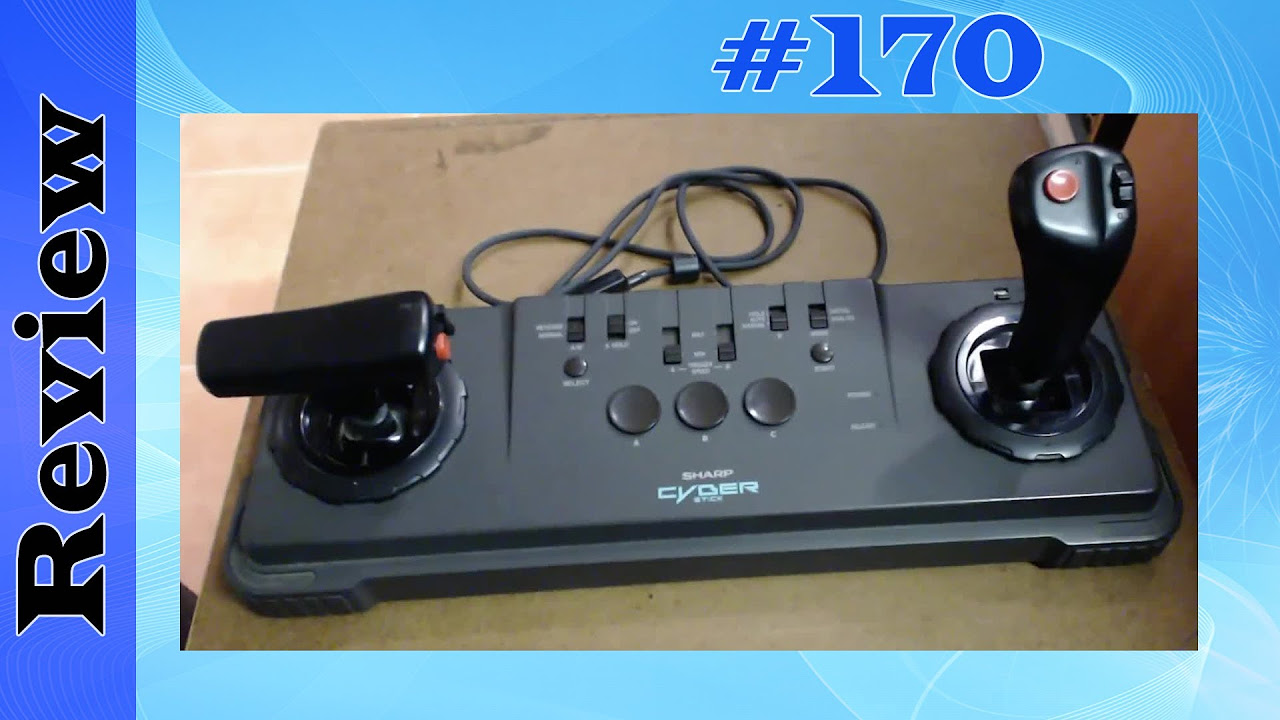 Sharp Cyber Stick CZ-8NJ2 (X68000) - YouTube