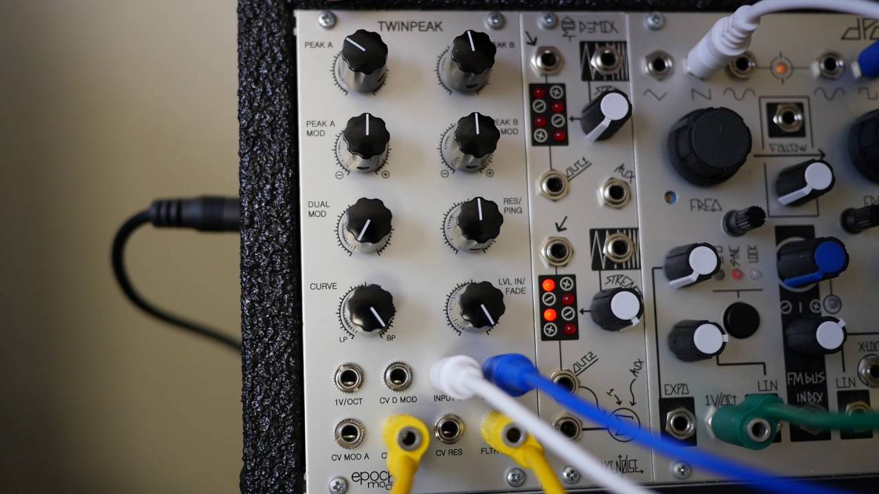 Epoch Modular TwinPeak set / モジュラーシンセ Epoch Modular