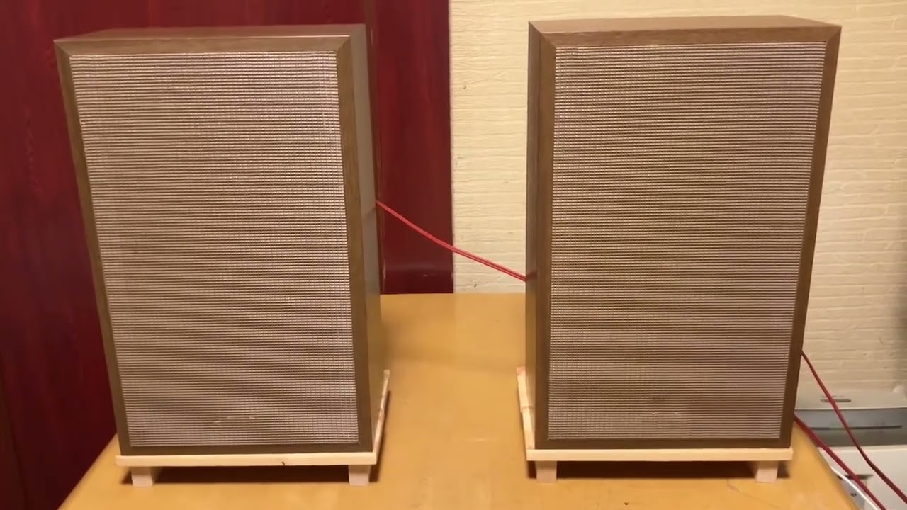 オーディオ試聴動画 DAITO VOICE 16cmフルレンジ 国産古箱 自作