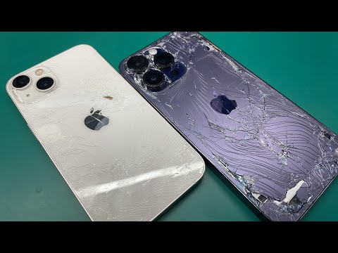 小学生でもできる】iPhone 14 Pro Max / iPhone 13 背面ガラス割れ修理