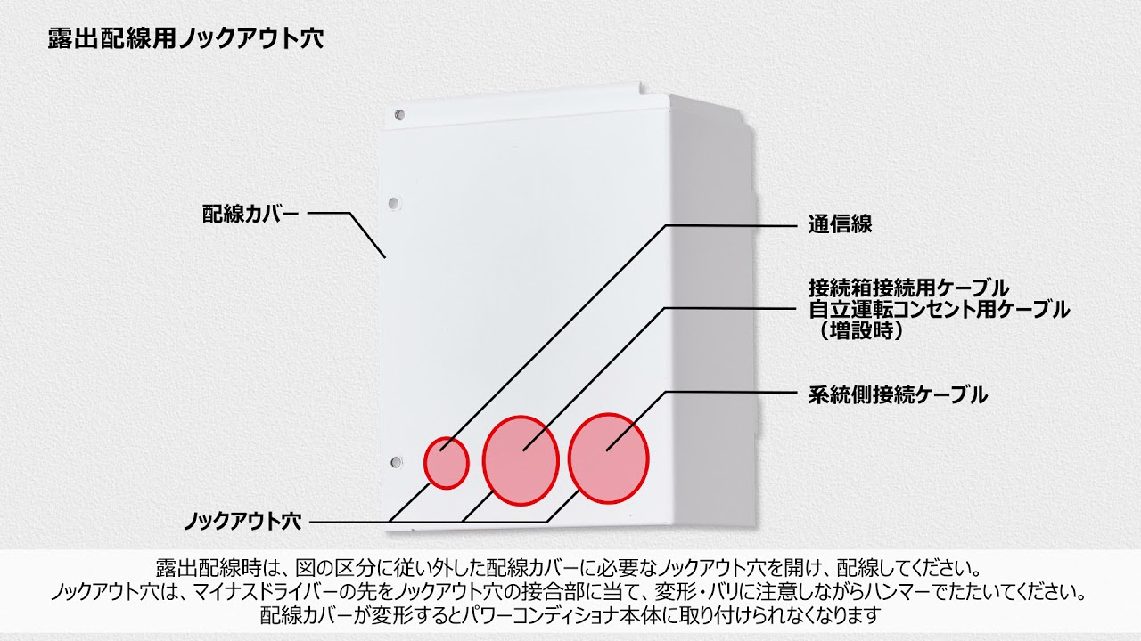屋内集中型パワーコンディショナ施工手順 | Panasonic - YouTube