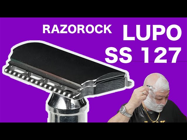 RAZOROCK LUPO SS 127 はかなり優秀な両刃カミソリです - YouTube