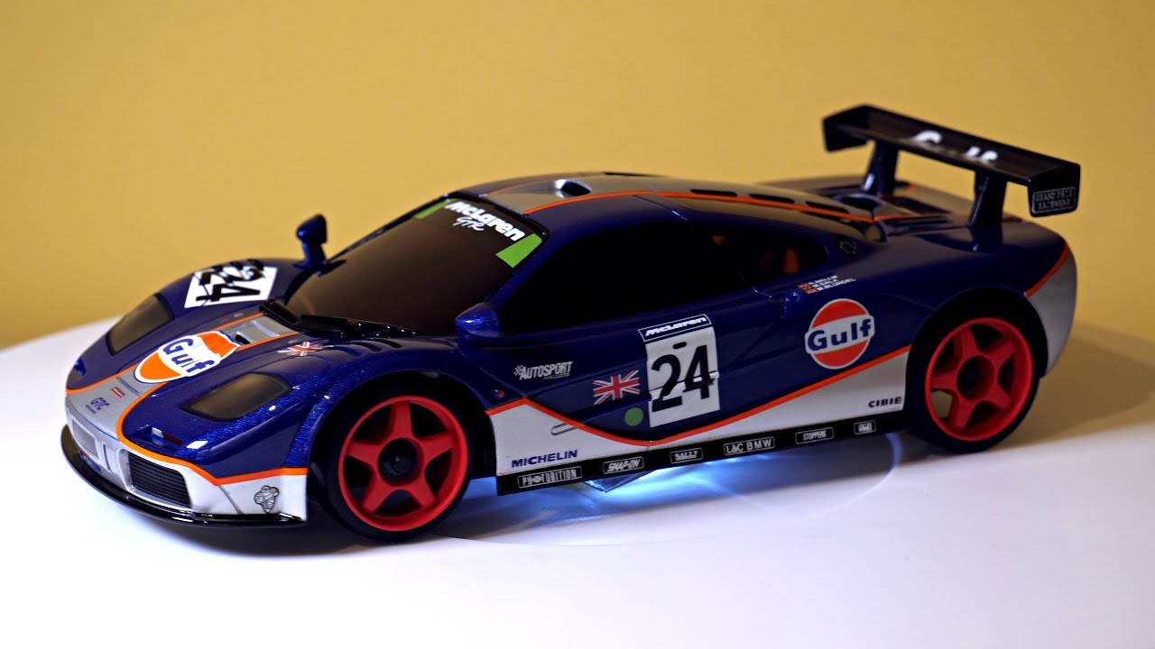 Kyosho Mini-Z McLaren F1 GTR Gulf Racing - Fourth Place at Le Mans