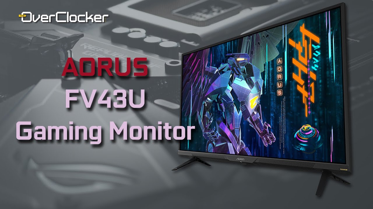 AORUS FV43U Gaming Monitor (Amazing gaming experience for a