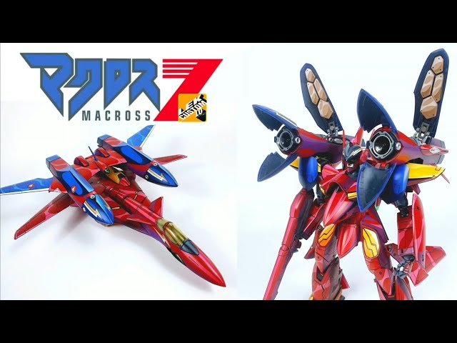 Custom cel-shaded Macross 7 Kanzen Henkei VF-19 Kai Nekki Basara