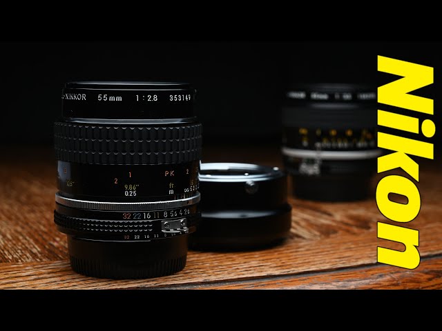 Nikon 55mm Micro Nikkor f2.8 Ai-S Vintage Lens Review - YouTube