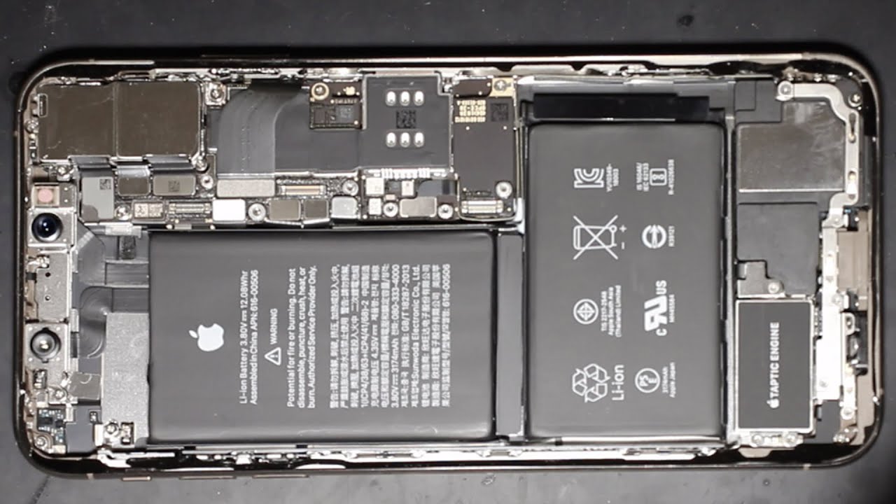 How to disassemble and repair the iPhone XS Max LCD glass screen