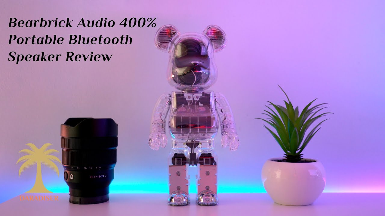 アンプ BE@RBRICK AUDIO 400% Speaker CLEAR Clear – BE@RBRICK AUDIO