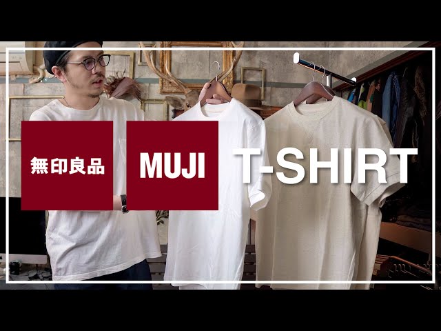 無印良品】990円💰無地Tシャツの真価は？太番手天竺編みポケットT