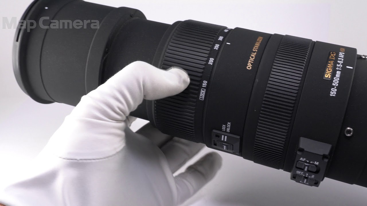 SIGMA (シグマ) APO 150-500mm F5-6.3DG OS HSM(ニコン用) 並品 - YouTube