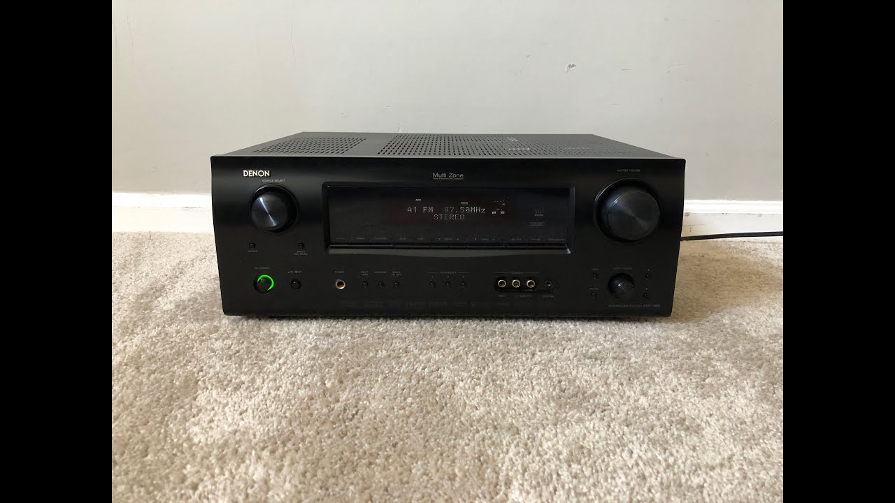 Denon AVR-1909 7.1 HDMI Home Theater Surround Receiver - YouTube