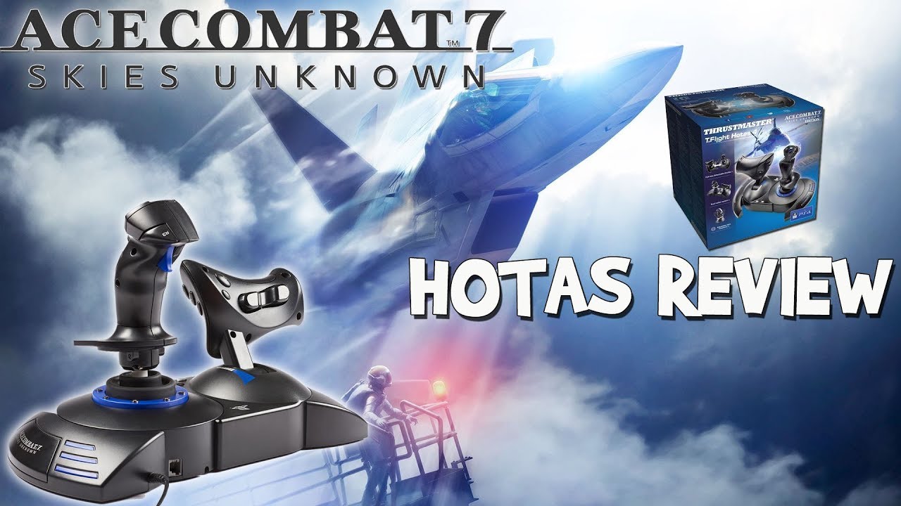 Ace Combat 7 | Thrustmaster T-Flight Hotas special edition - YouTube