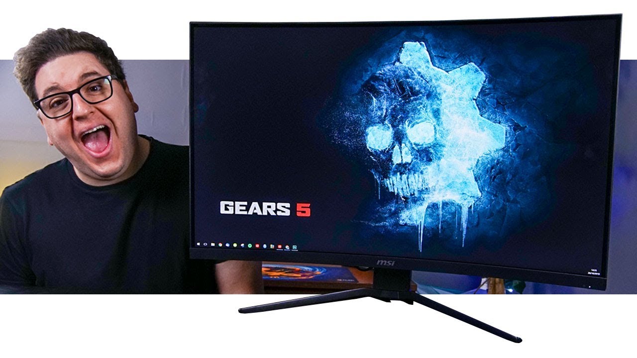 The MSI MAG321CURV Gaming Monitor Is Great Console Gaming! - YouTube