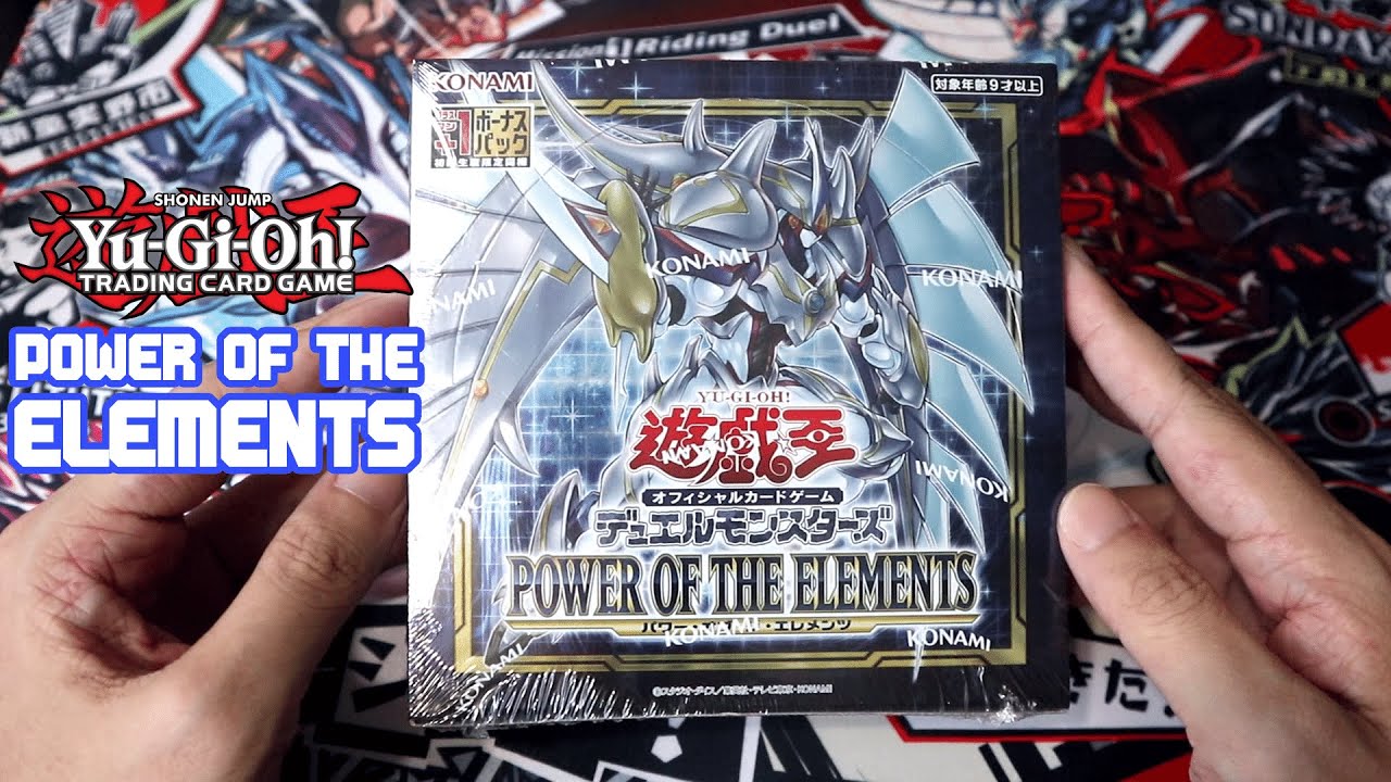 YU-GI-OH! OCG Power of the Elements Booster Box Opening | HERE HE