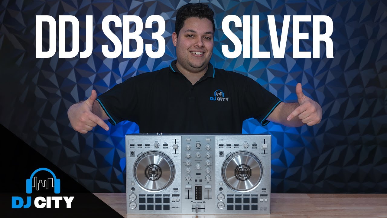 LIMITED EDITION Pioneer DDJ-SB3 S Silver - The Best Beginner