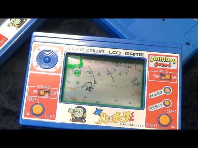 レトロ 液晶ゲーム】忍者 ハットリくん ヨネザワ マルチボーイ ゲーム4