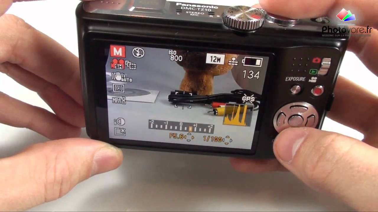Panasonic TZ10 - Démonstration, test, review - YouTube