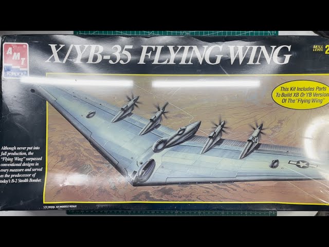 AMT X/YB-35 Flying Wing 1/72 Scale Model Aircraft - YouTube