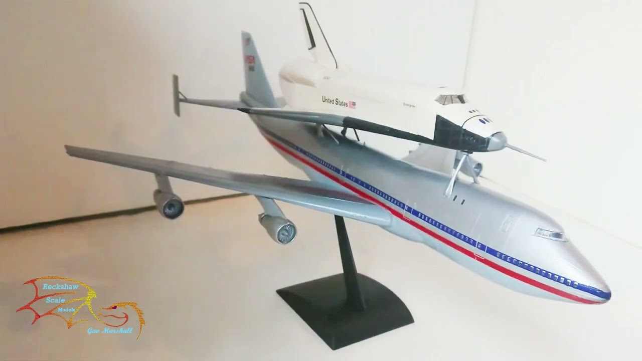 Revell Enterprise Shuttle & 747 Scale 1/144 Part 7 - YouTube