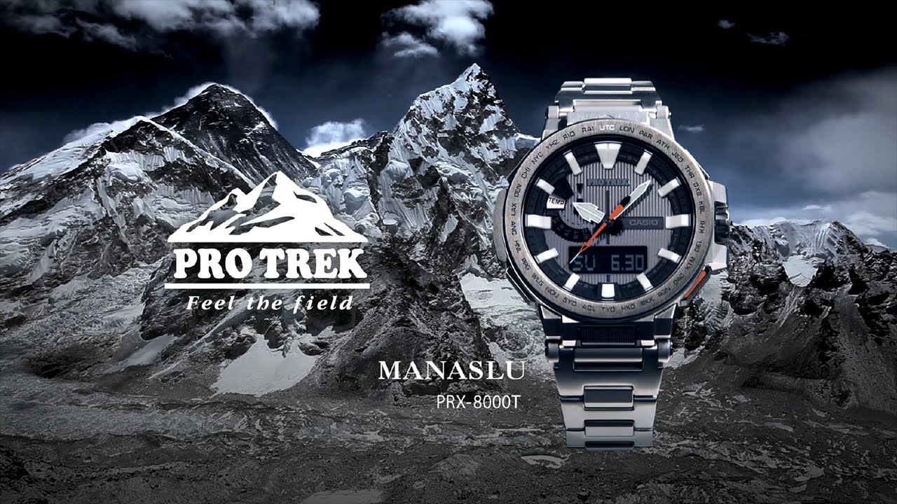 CASIO PROTREK PRX-8000T product ビデオ - YouTube