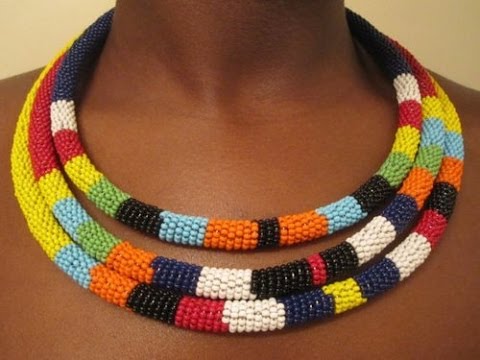 DIY Tribal Necklace - YouTube