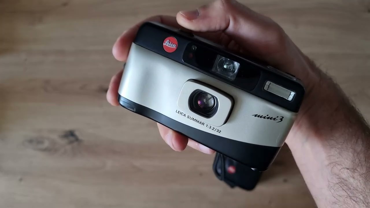 Leica Mini 3 analog Point & Shoot camera - review - YouTube
