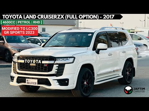 TOYOTA LAND CRUISER 2017 ZX | MODIFIED TO LC300 GR SPORTS | 4.6L