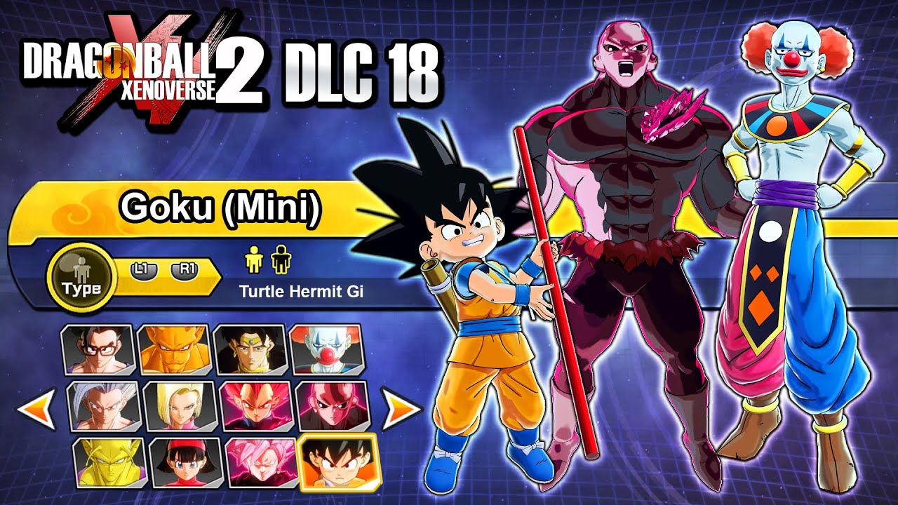 NEW DLC 18 CHARACTERS UNLOCKED! - DB Xenoverse 2 ALL Future Saga