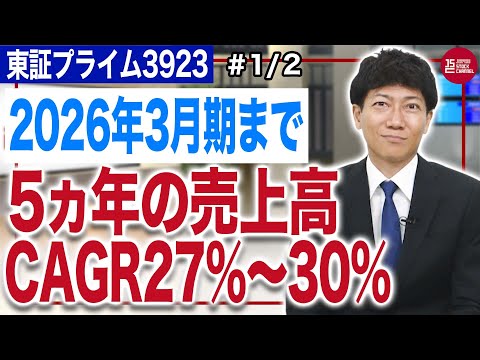ラクス中村崇則社長／インボイス制度も追い風？中期経営計画!前回3ヵ年