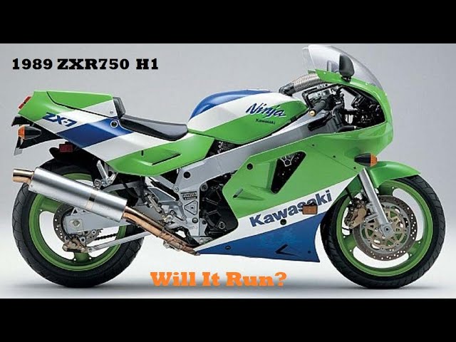 89 ZXR750 H1 - Will it Run? A rare case of the reverberations