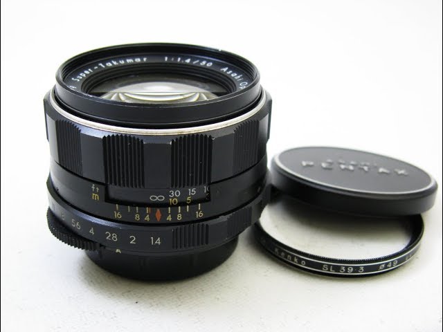 M42用 スーパータクマー50mmF1.4 ・8枚玉 - YouTube