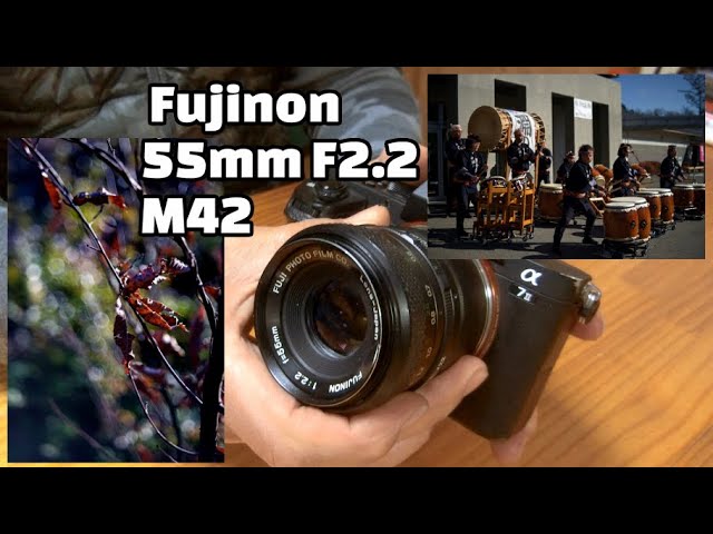 Fujinon 55mm F2.2 M42 Example Kobuchisawa-Fuchino nedaiko - YouTube