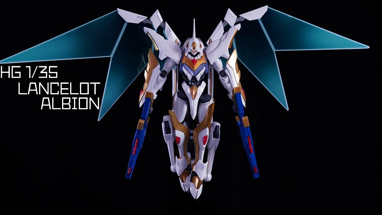 紅蓮聖天八極式発売目前！HGランスロット・アルビオン全塗装製作