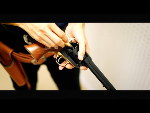 対象年令10才以上】エアーリボルバー『SAA.45 キャバルリー 7 1/2