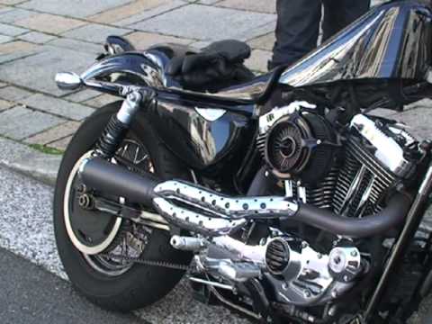 スポーツスター・トラッカーマフラー（ローランドサンズ：RSD