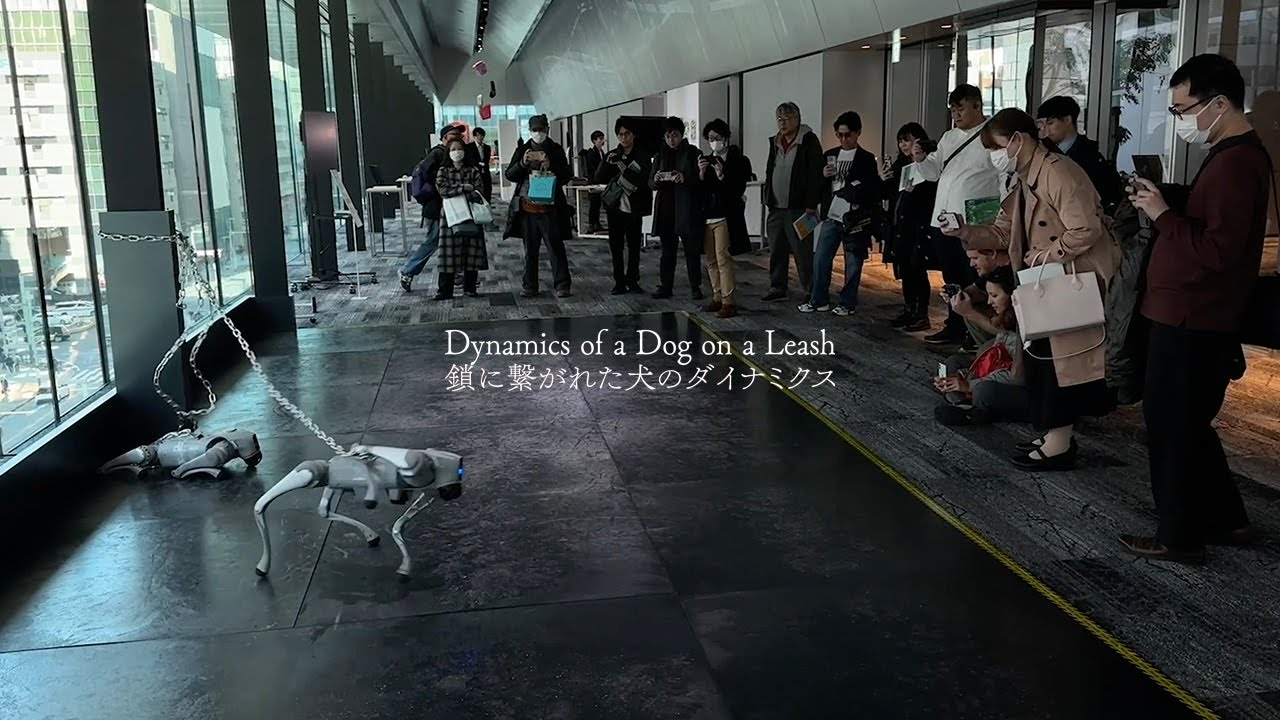 Dynamics of a Dog on a Leash / 鎖に繋がれた犬のダイナミクス - YouTube
