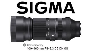 Review: Sigma 100-400mm F5-6.3 DG DN OS Contemporary Lens: - YouTube