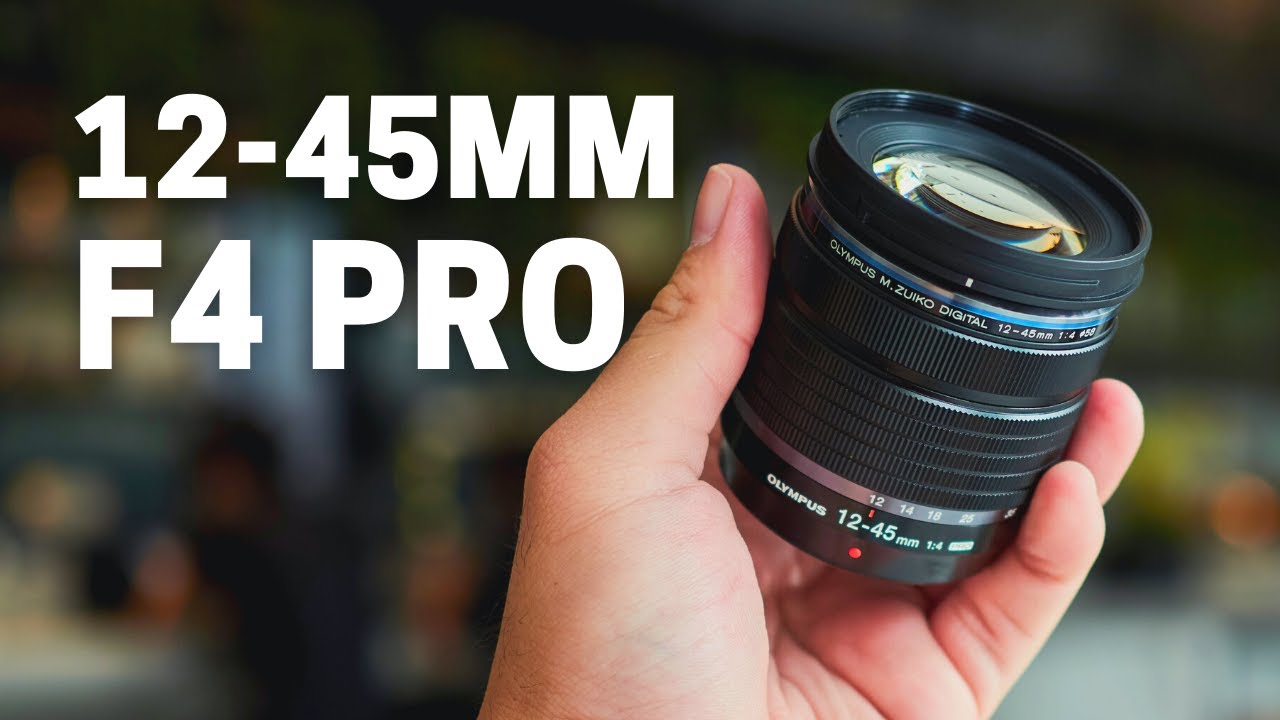 Olympus 12-45mm F4 PRO Review - Smallest Olympus PRO Lens - YouTube