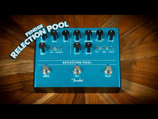 Fender Reflection Pool Reverb/Delay Pedal - VGW - YouTube