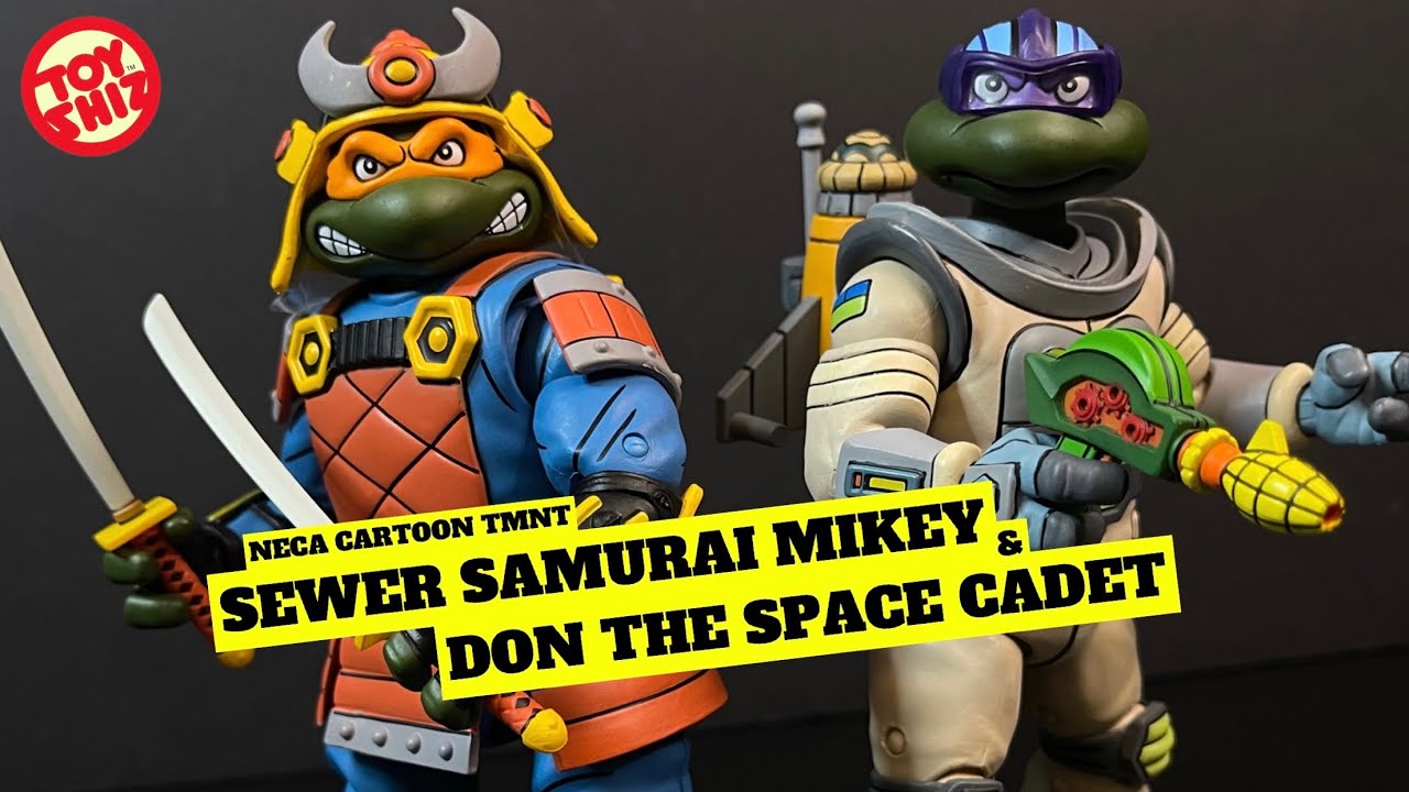 2024 SAMURAI ADV MIKEY & SPACE ADV DONNIE | Cartoon TMNT | NECA