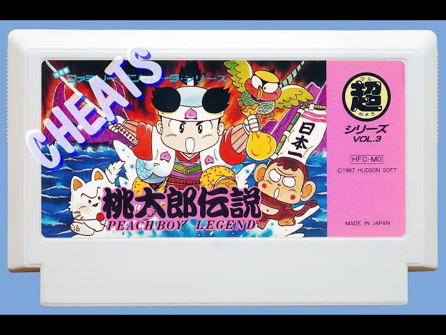 MOMOTAROU DENSETSU - PEACH BOY LEGEND FAMICOM ( SECRET CHEATS